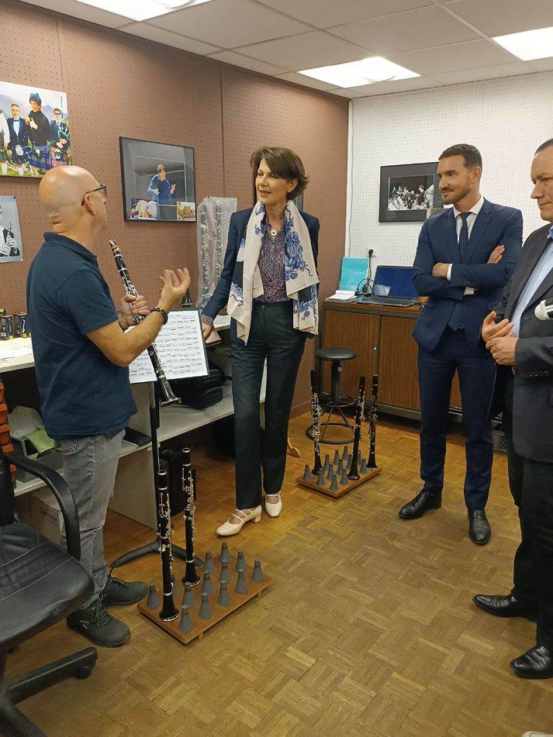 Visite de Buffet Crampon, Ecole Montessori de Gargenville 78