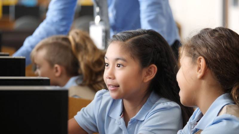 Trouver une école privée renommée vers Aubergenville pour un enfant en primaire